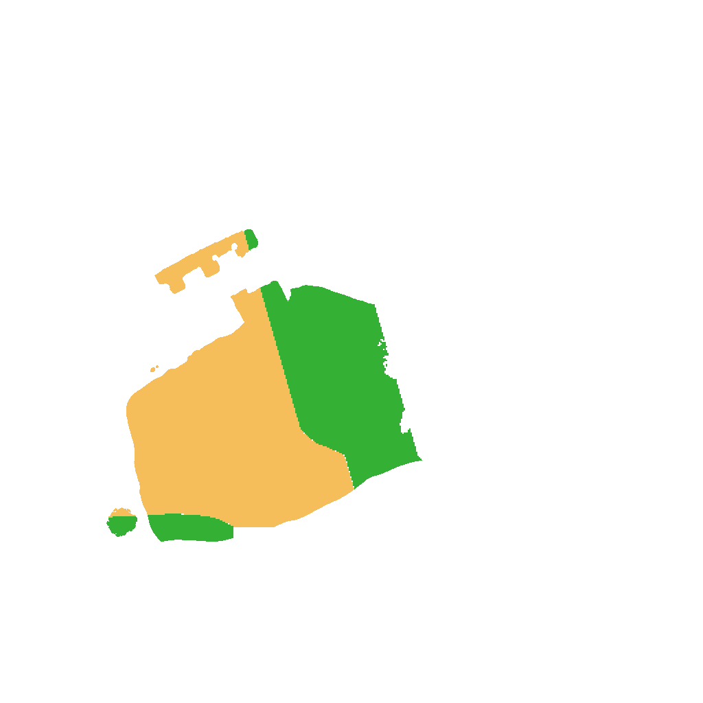 Biome Rust Map: Procedural Map, Size: 1000, Seed: 2463447