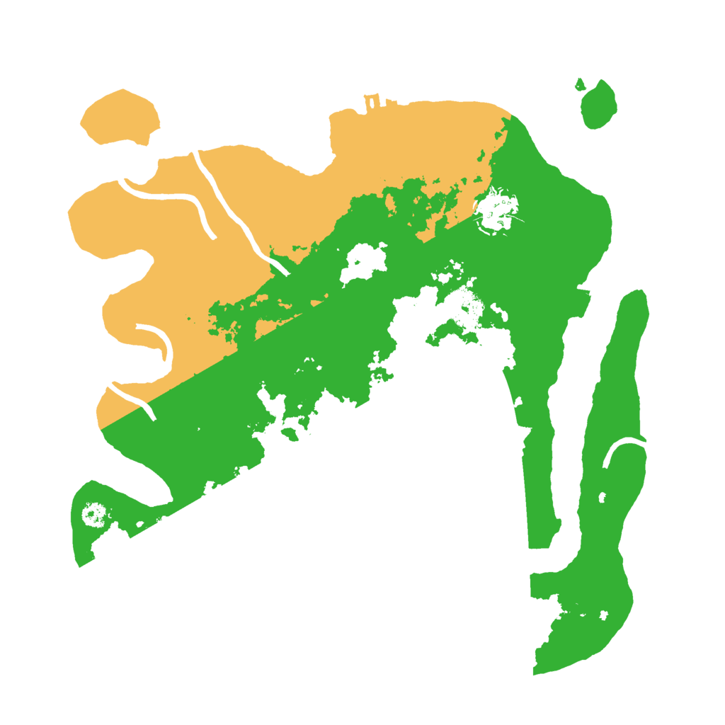 Biome Rust Map: Procedural Map, Size: 3000, Seed: 5846309