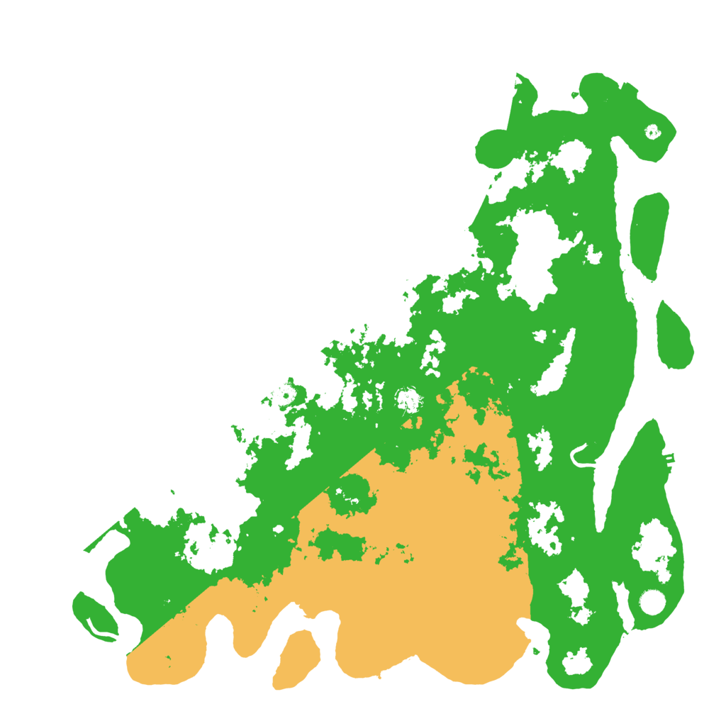 Biome Rust Map: Procedural Map, Size: 5000, Seed: 1321728341