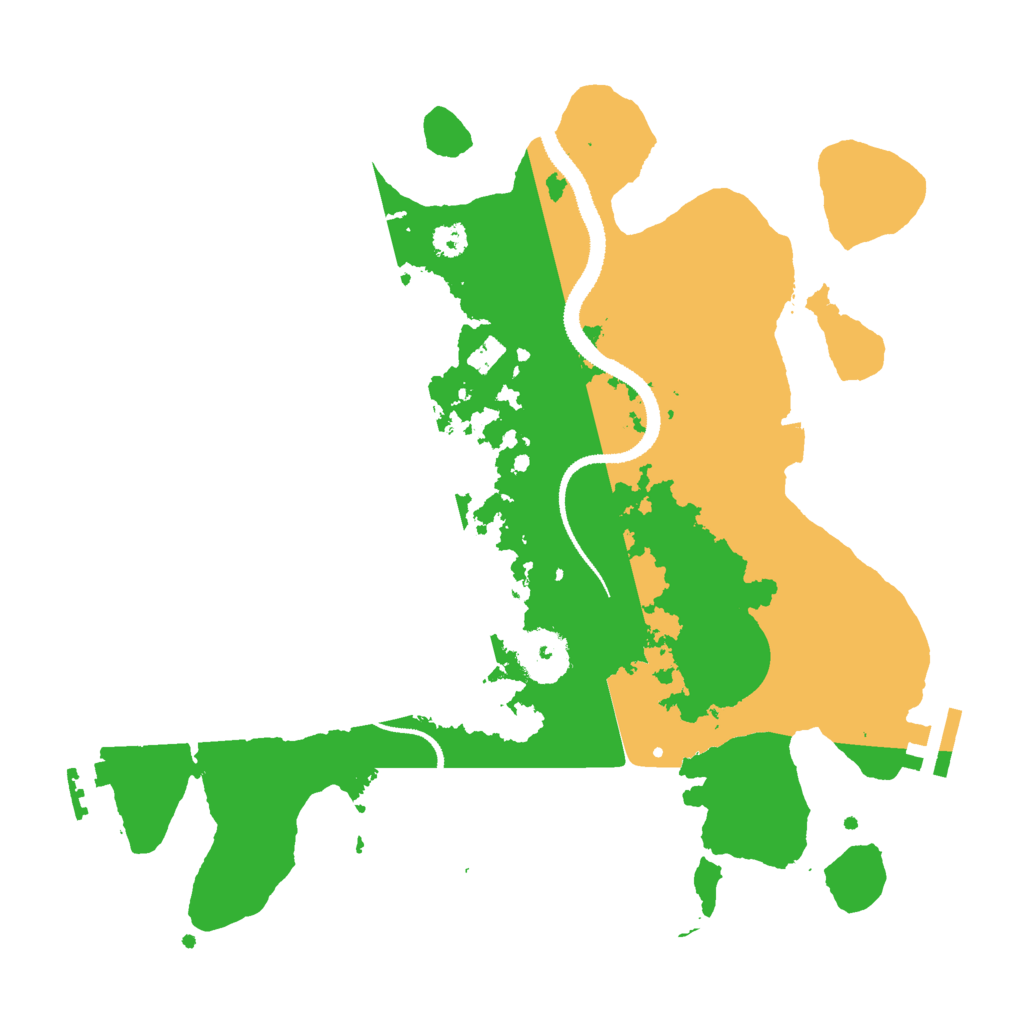 Biome Rust Map: Procedural Map, Size: 3000, Seed: 1114185629