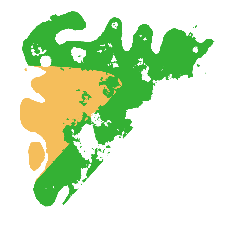 Biome Rust Map: Procedural Map, Size: 3800, Seed: 2024012001