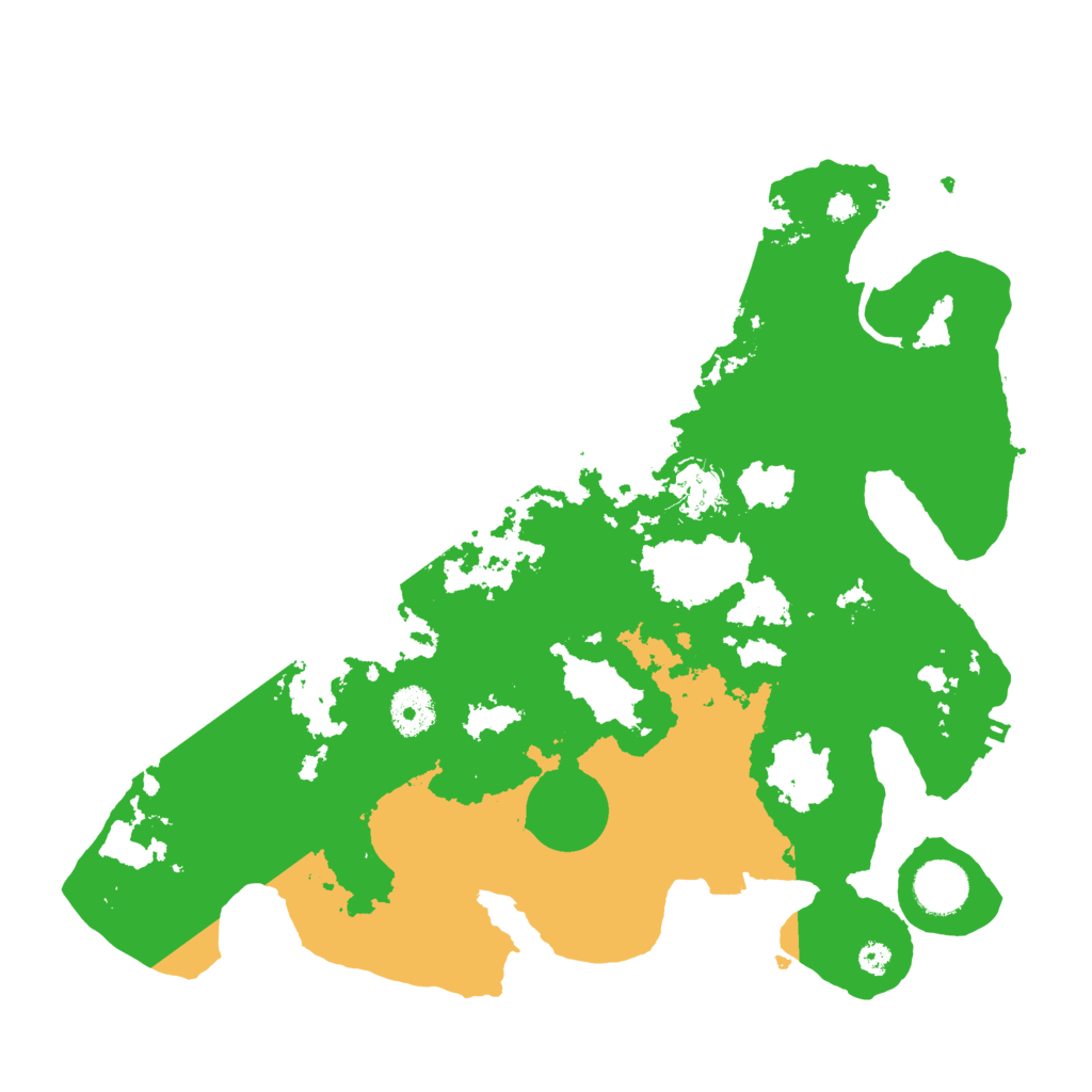 Biome Rust Map: Procedural Map, Size: 3500, Seed: 163482171