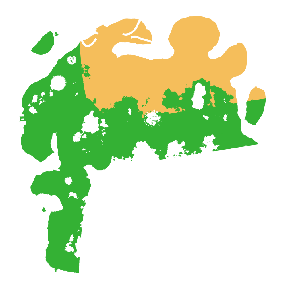 Biome Rust Map: Procedural Map, Size: 3500, Seed: 706567717