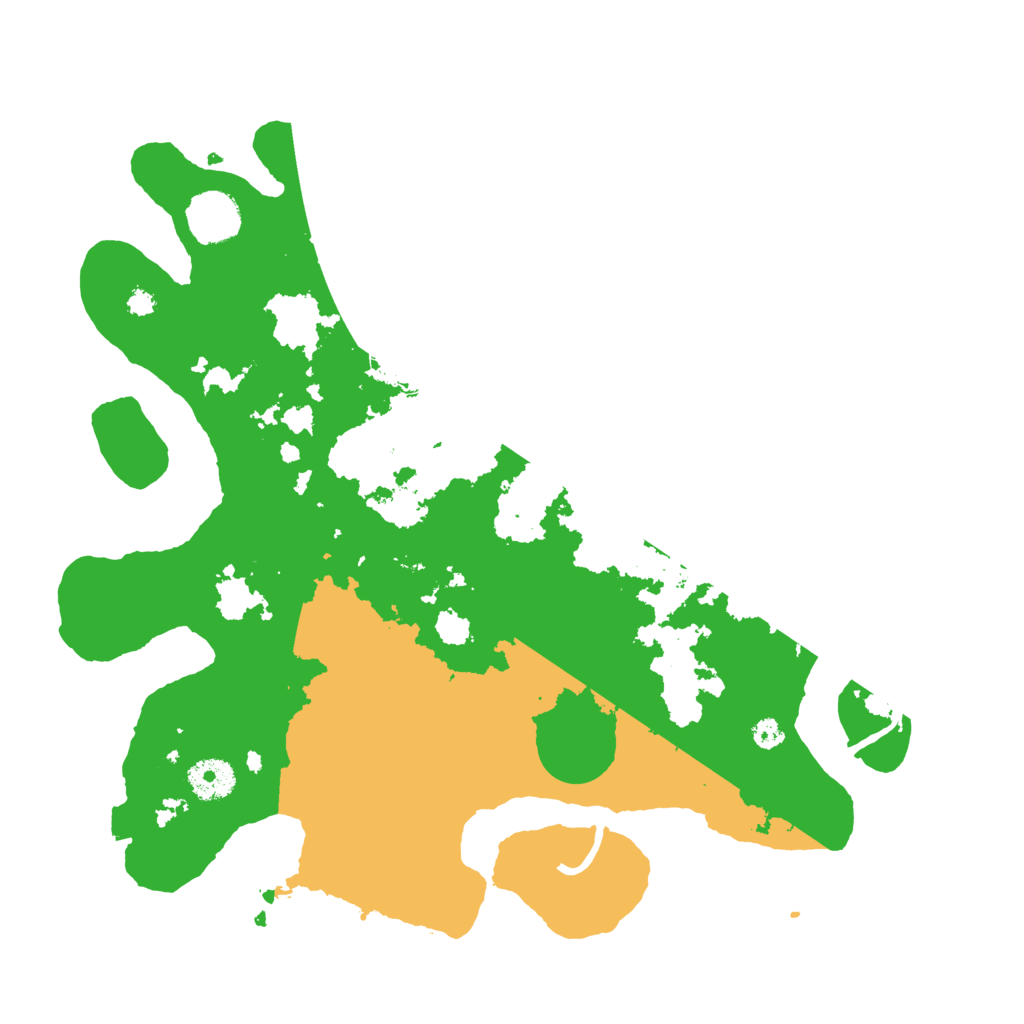 Biome Rust Map: Procedural Map, Size: 3500, Seed: 63211