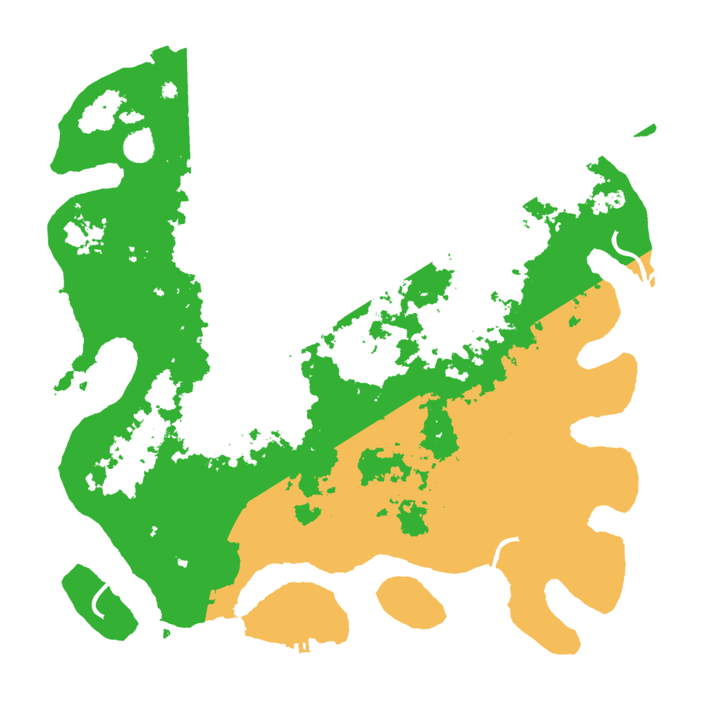 Biome Rust Map: Procedural Map, Size: 4000, Seed: 1356721968