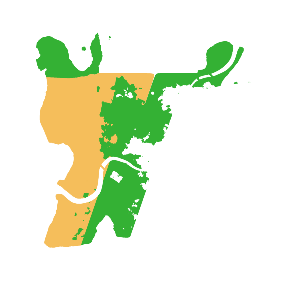 Biome Rust Map: Procedural Map, Size: 2700, Seed: 1618963634