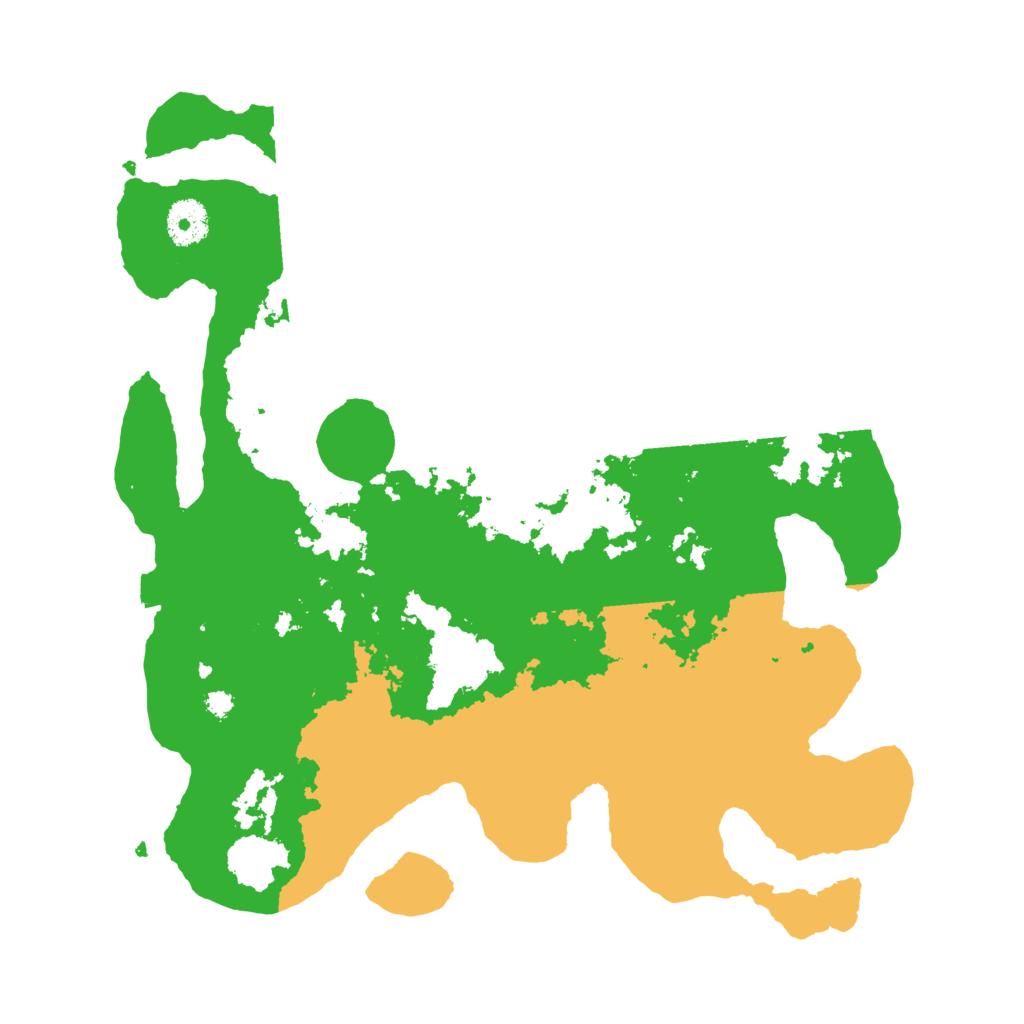Biome Rust Map: Procedural Map, Size: 3500, Seed: 2017111108