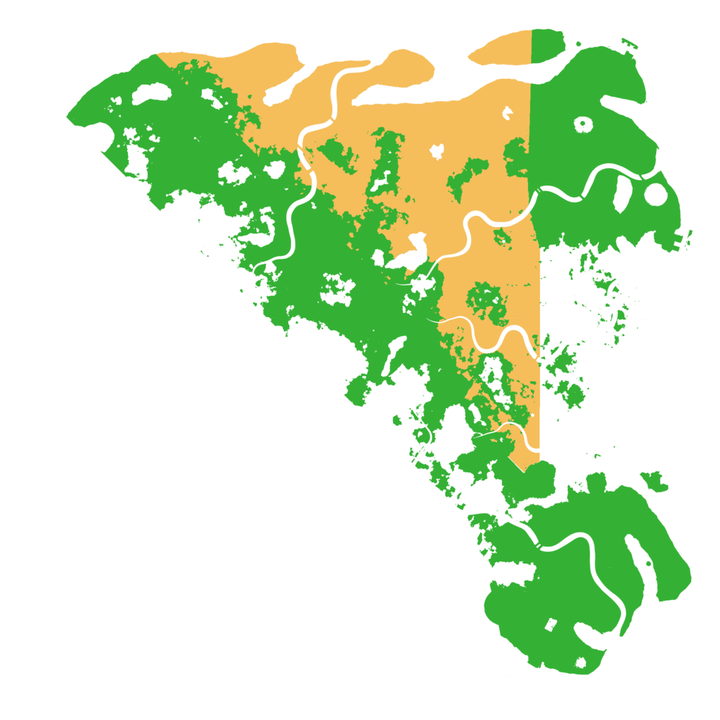 Biome Rust Map: Procedural Map, Size: 6000, Seed: 1977539810