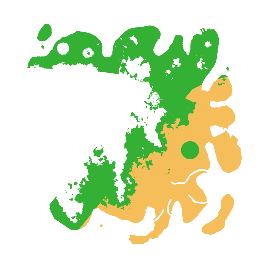 Biome Rust Map: Procedural Map, Size: 3750, Seed: 25447573