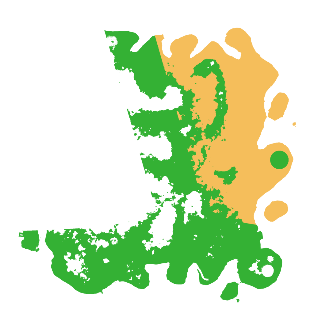 Biome Rust Map: Procedural Map, Size: 4500, Seed: 438632441