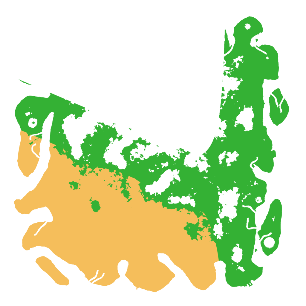 Biome Rust Map: Procedural Map, Size: 5003, Seed: 3448822