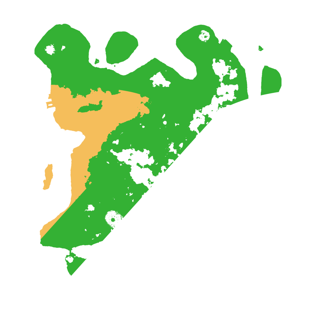 Biome Rust Map: Procedural Map, Size: 3000, Seed: 28691