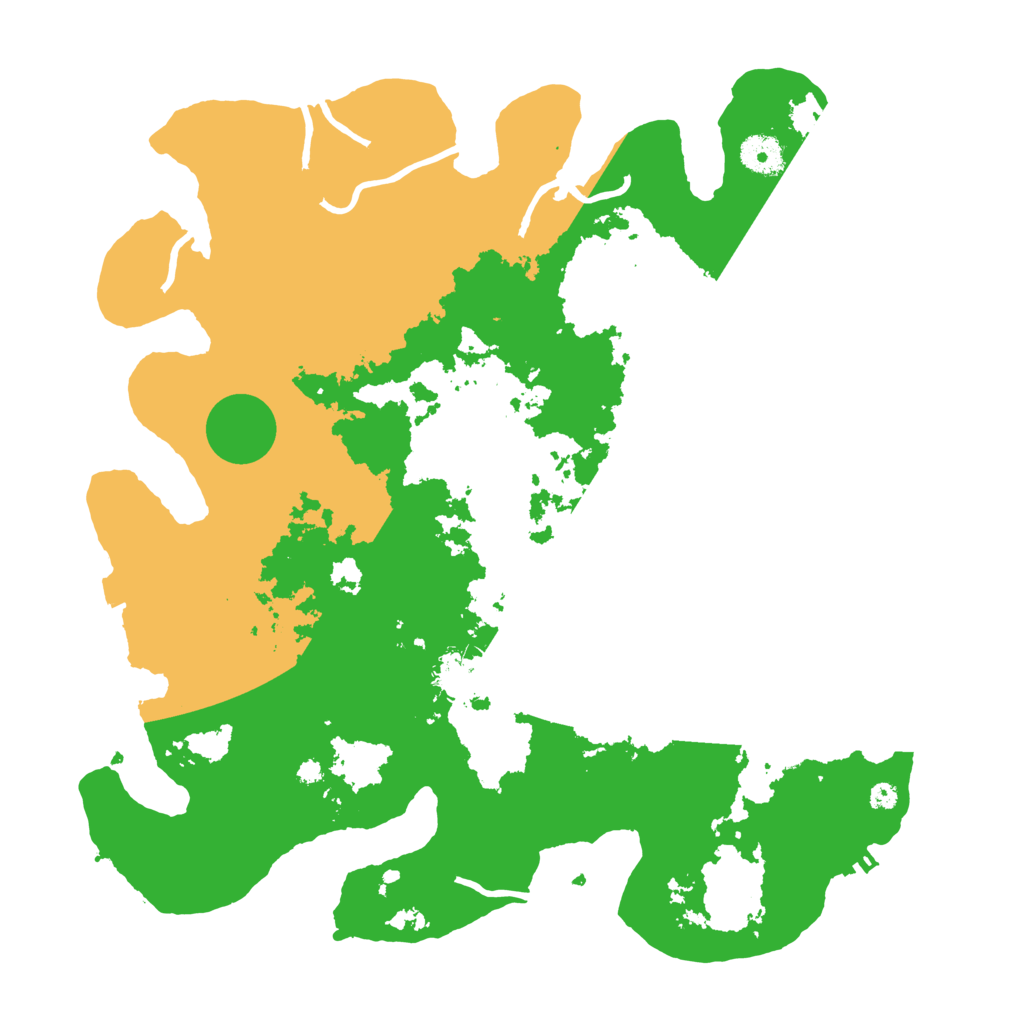 Biome Rust Map: Procedural Map, Size: 3850, Seed: 34564