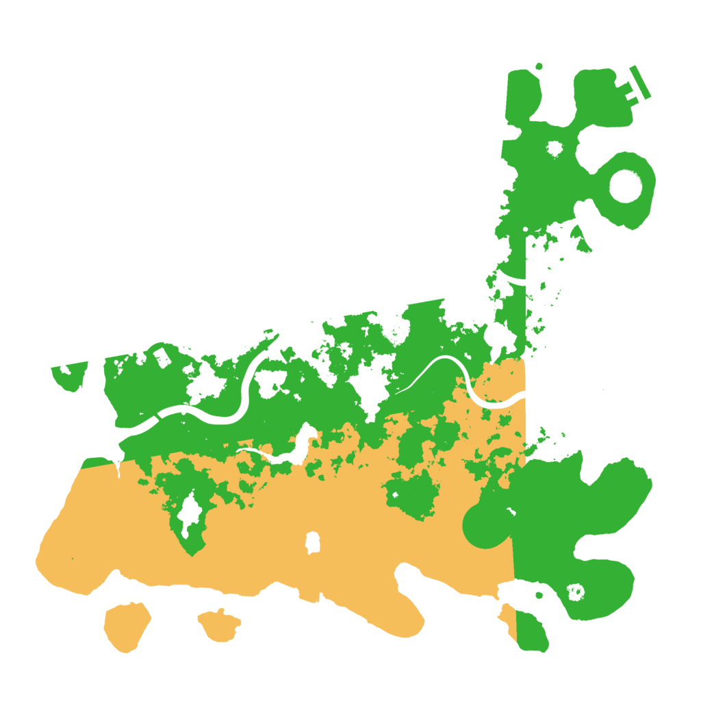 Biome Rust Map: Procedural Map, Size: 4000, Seed: 790957268