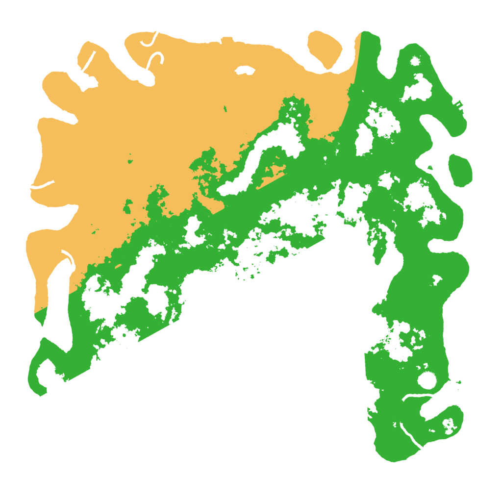Biome Rust Map: Procedural Map, Size: 5000, Seed: 32123432