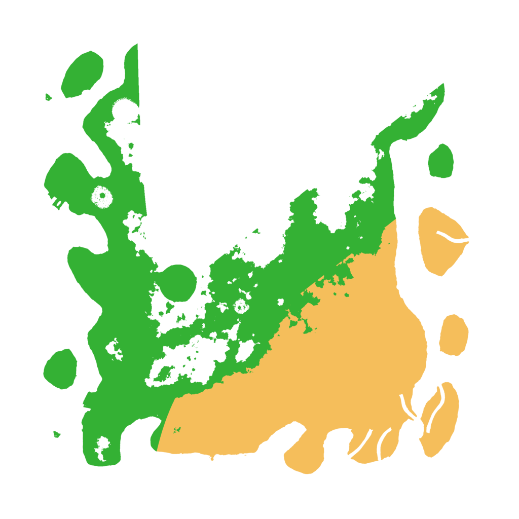 Biome Rust Map: Procedural Map, Size: 3700, Seed: 567018955