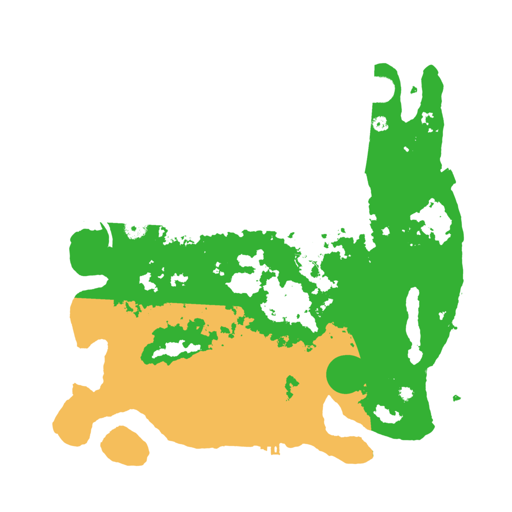 Biome Rust Map: Procedural Map, Size: 3500, Seed: 1481468798