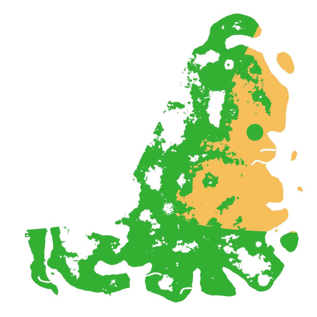 Biome Rust Map: Procedural Map, Size: 5000, Seed: 558963520