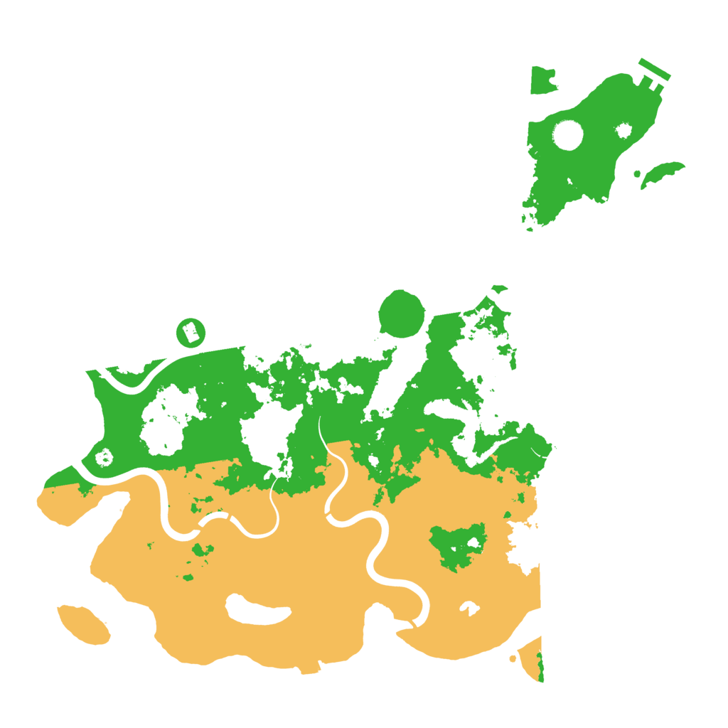 Biome Rust Map: Procedural Map, Size: 4250, Seed: 1918536595