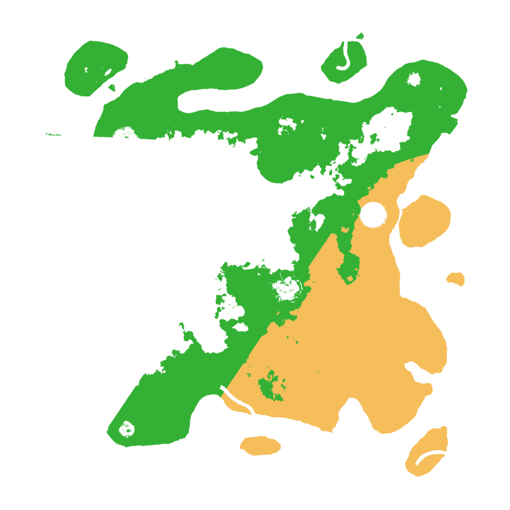 Biome Rust Map: Procedural Map, Size: 3500, Seed: 1198956967
