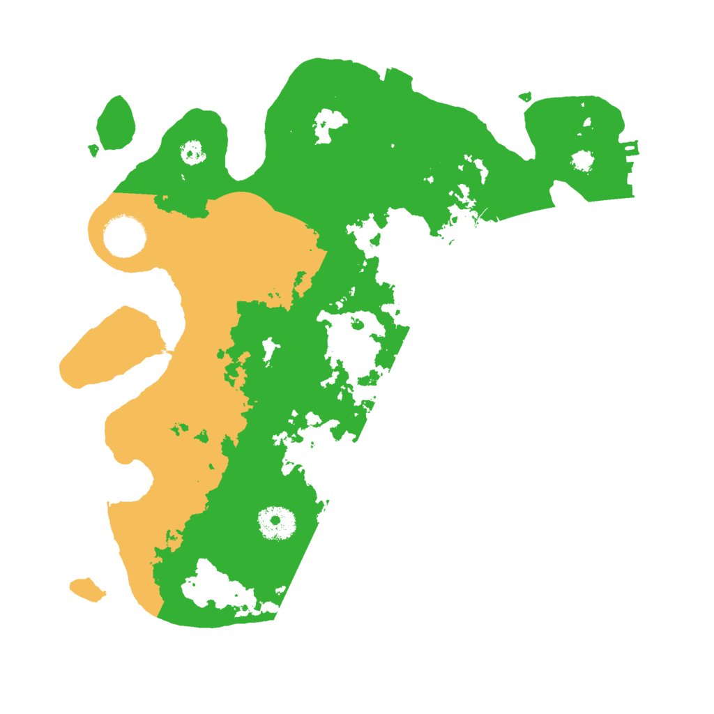 Biome Rust Map: Procedural Map, Size: 3000, Seed: 303941998