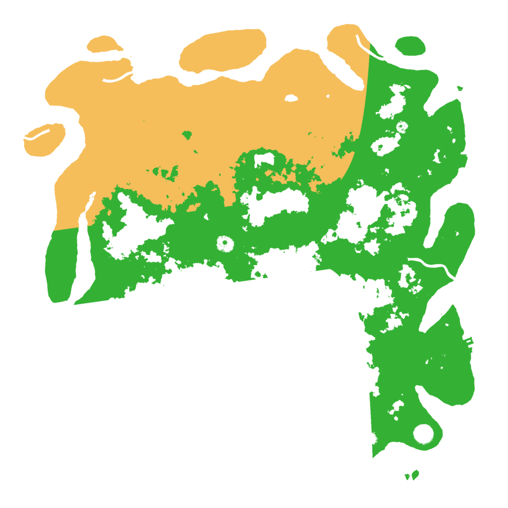Biome Rust Map: Procedural Map, Size: 4500, Seed: 445821053