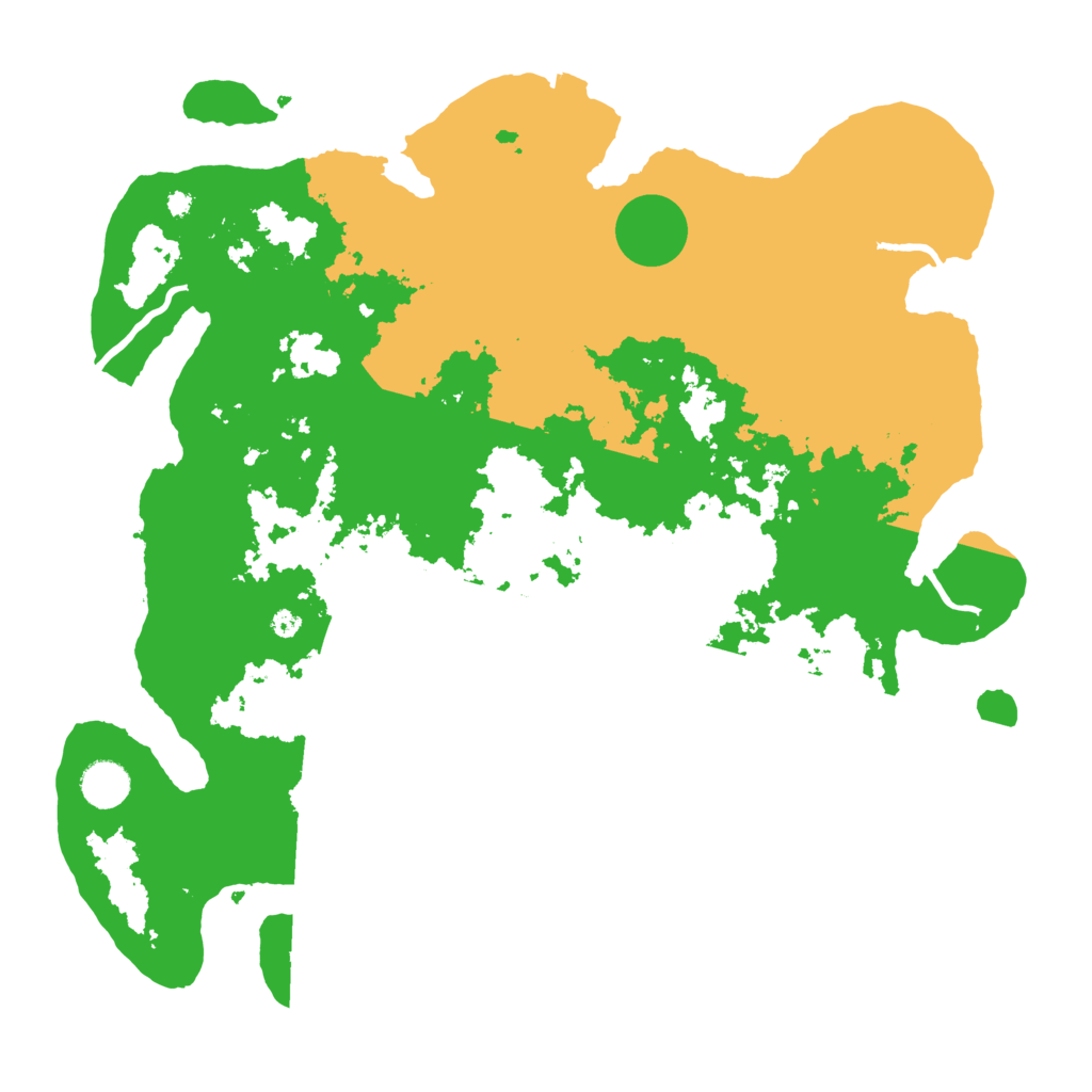 Biome Rust Map: Procedural Map, Size: 4000, Seed: 600409097