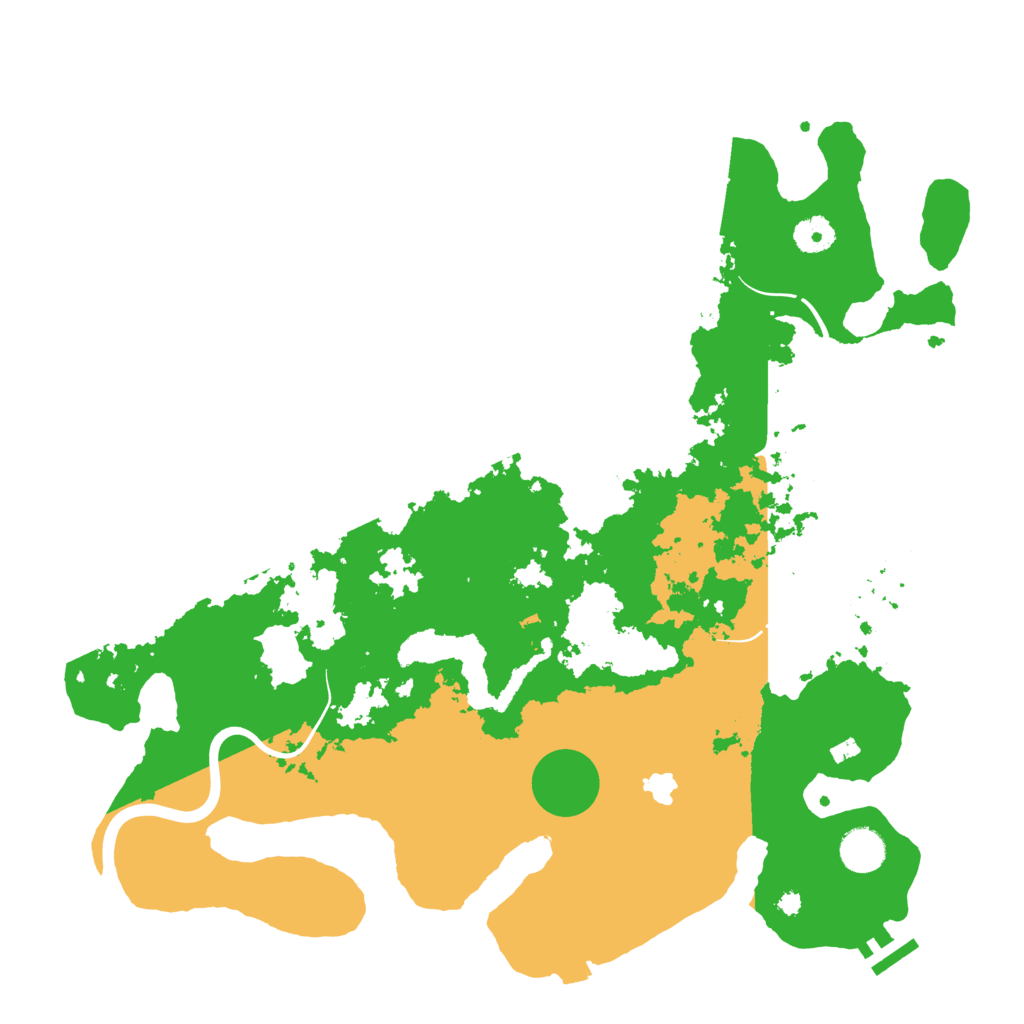 Biome Rust Map: Procedural Map, Size: 4000, Seed: 9362487