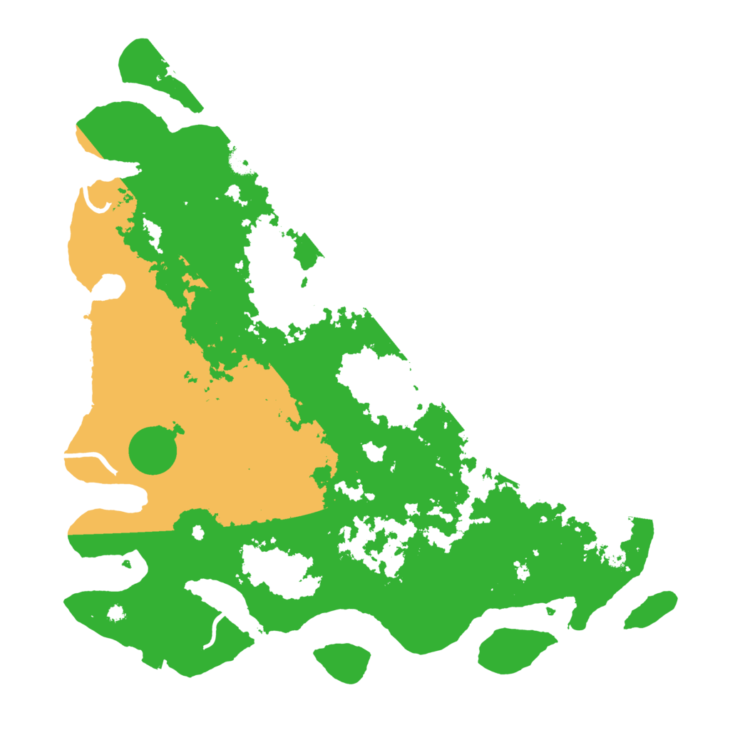 Biome Rust Map: Procedural Map, Size: 4000, Seed: 1984645807