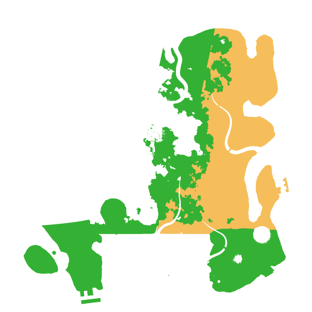 Biome Rust Map: Procedural Map, Size: 3250, Seed: 22012024
