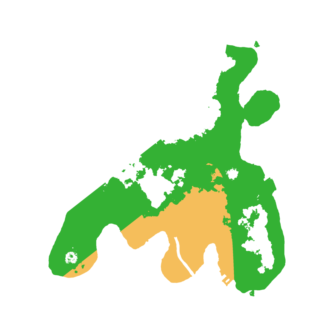 Biome Rust Map: Procedural Map, Size: 2654, Seed: 50959