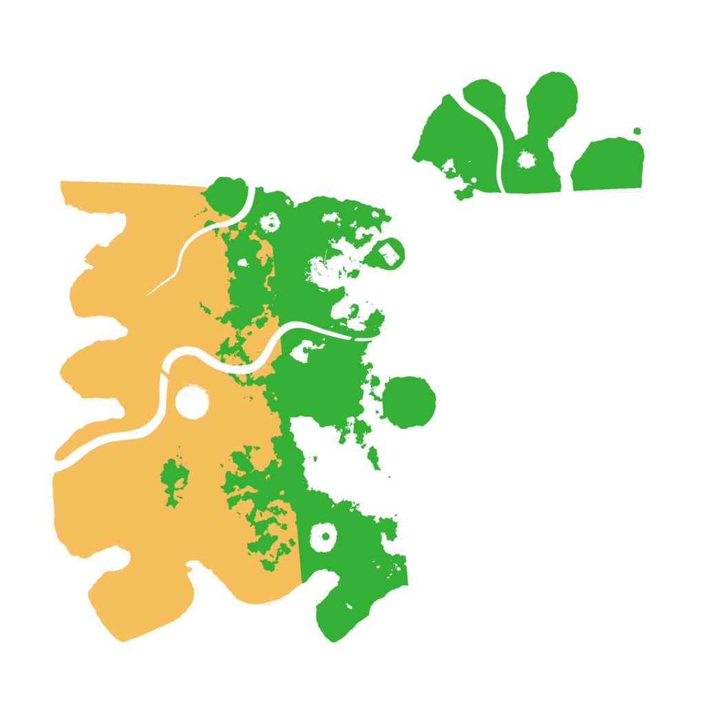 Biome Rust Map: Procedural Map, Size: 3700, Seed: 1932866201