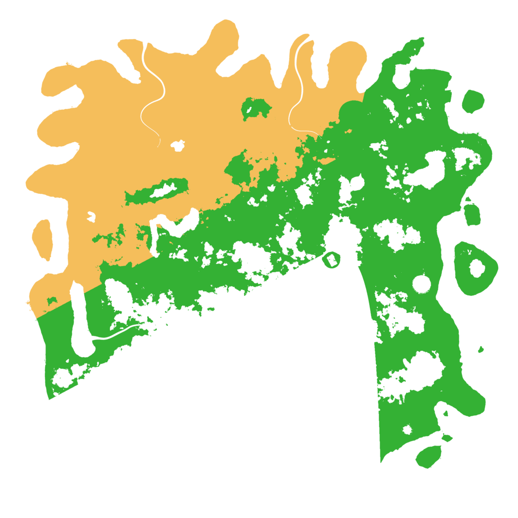 Biome Rust Map: Procedural Map, Size: 5000, Seed: 23875