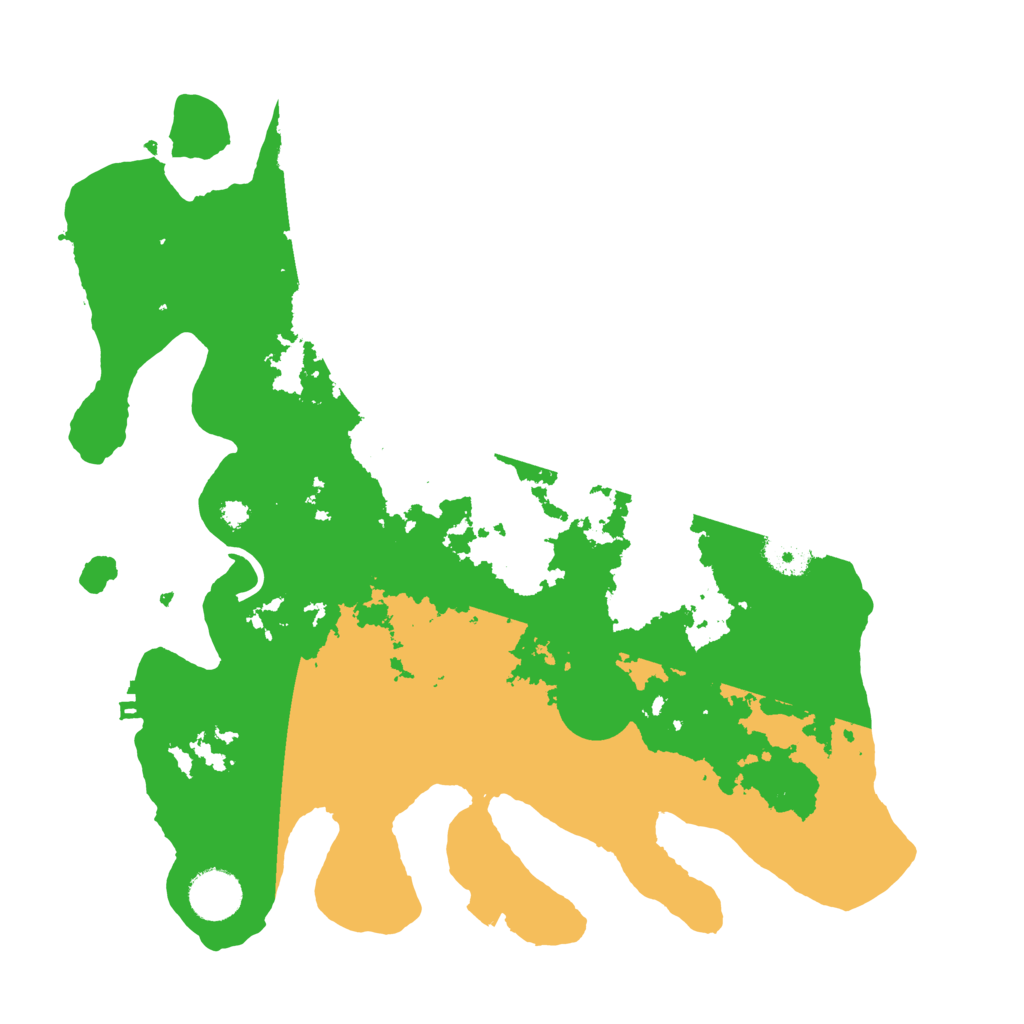 Biome Rust Map: Procedural Map, Size: 3500, Seed: 1044900776