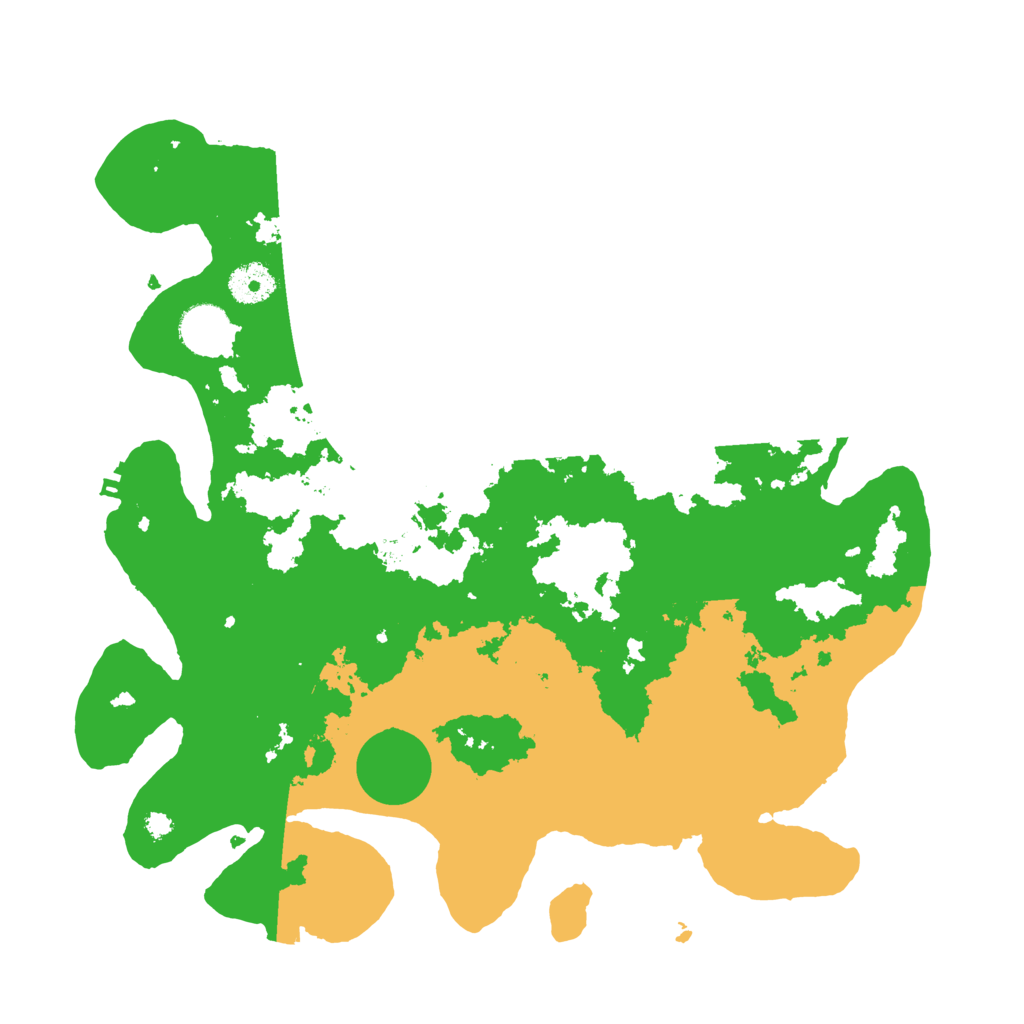 Biome Rust Map: Procedural Map, Size: 3600, Seed: 487910531