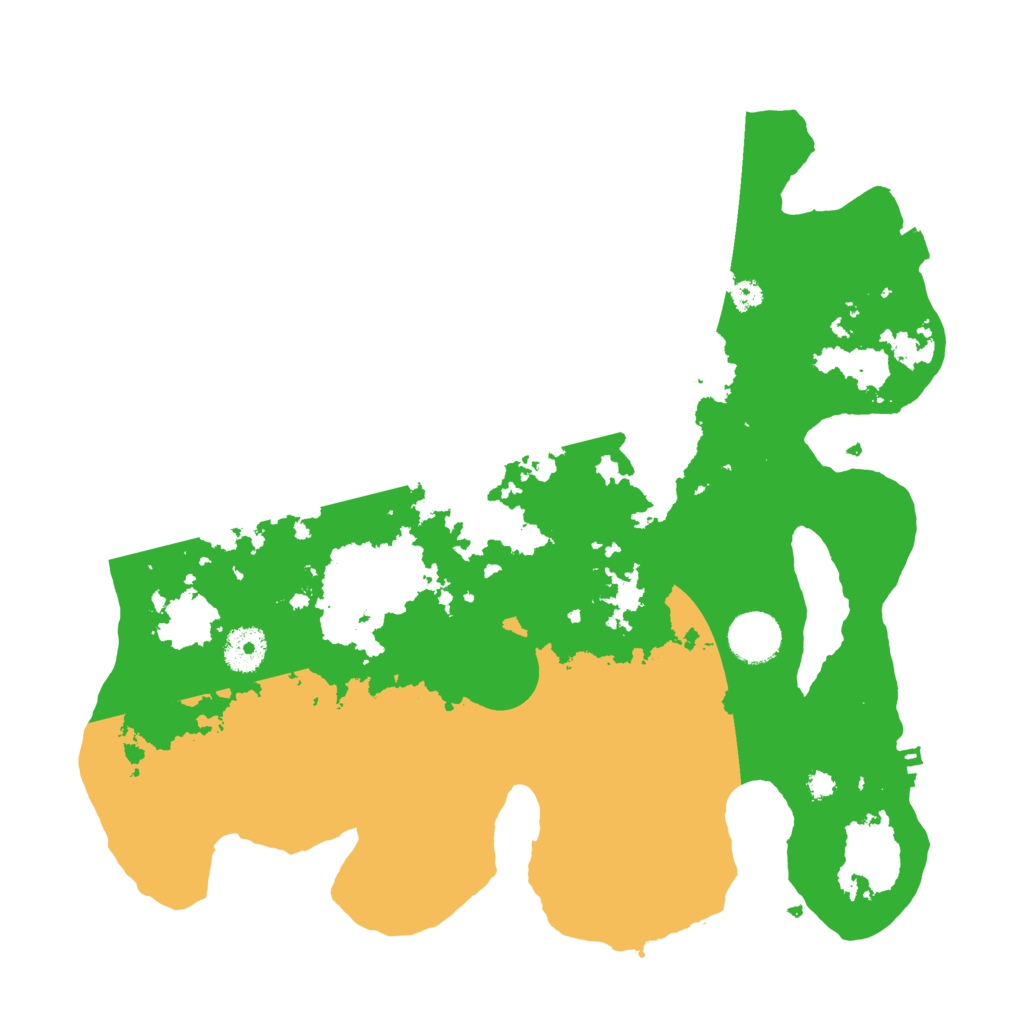 Biome Rust Map: Procedural Map, Size: 3500, Seed: 1696005819