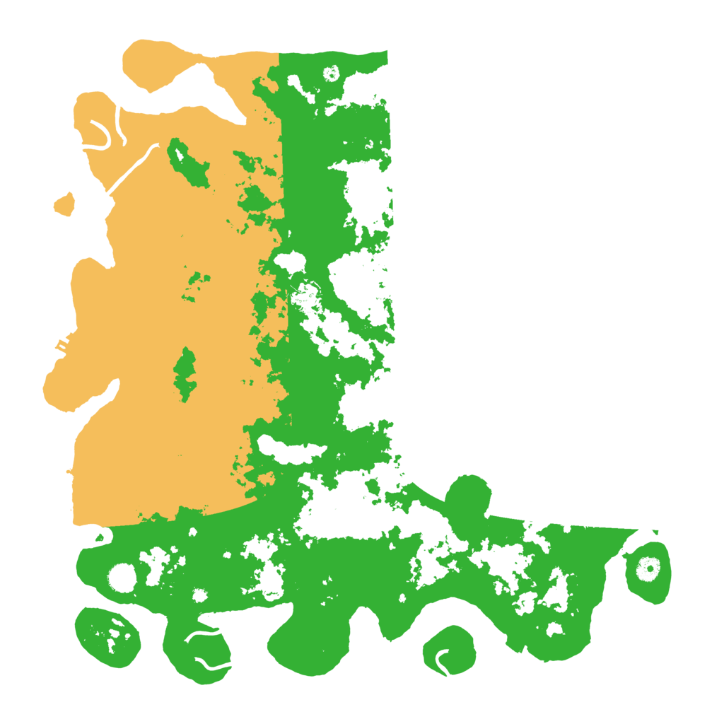 Biome Rust Map: Procedural Map, Size: 4500, Seed: 81627931
