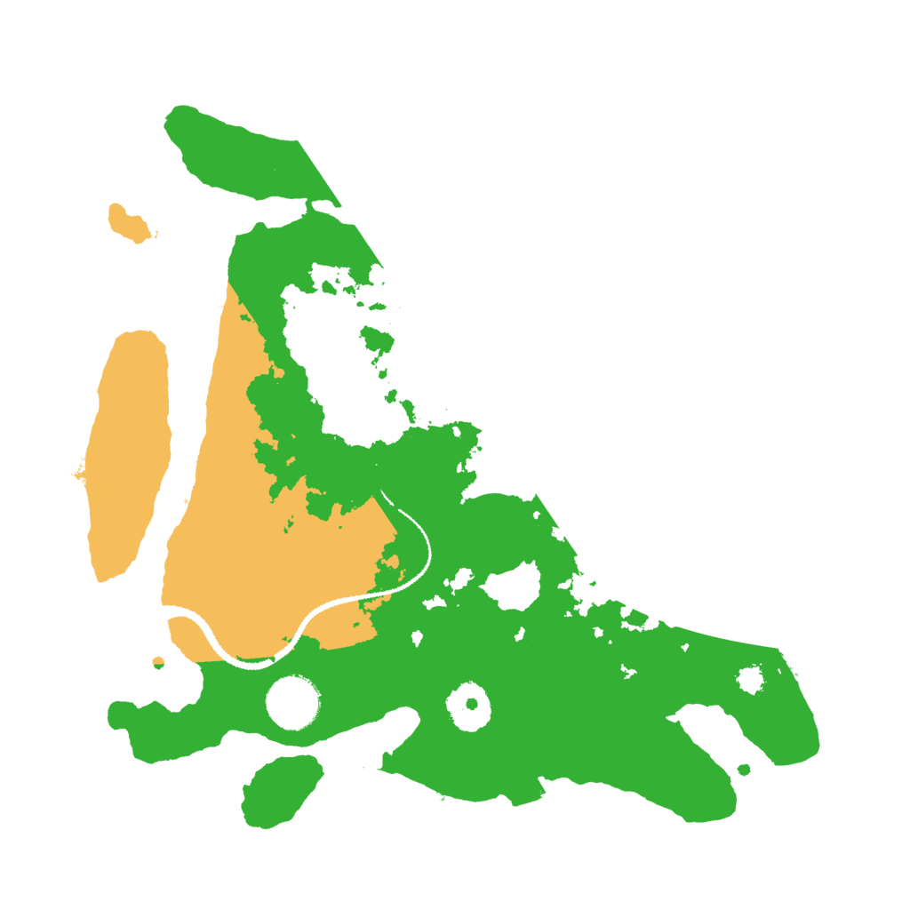 Biome Rust Map: Procedural Map, Size: 3000, Seed: 9087346