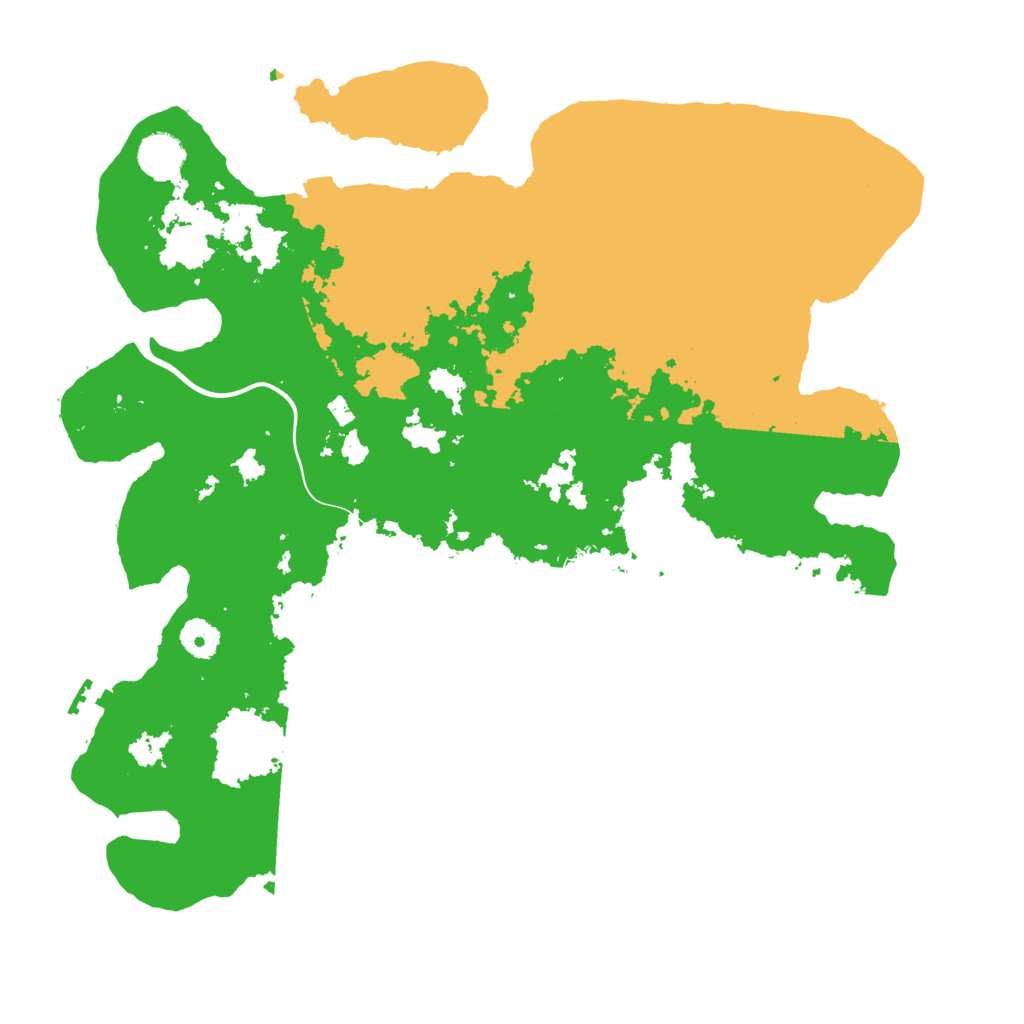 Biome Rust Map: Procedural Map, Size: 3950, Seed: 1365636114