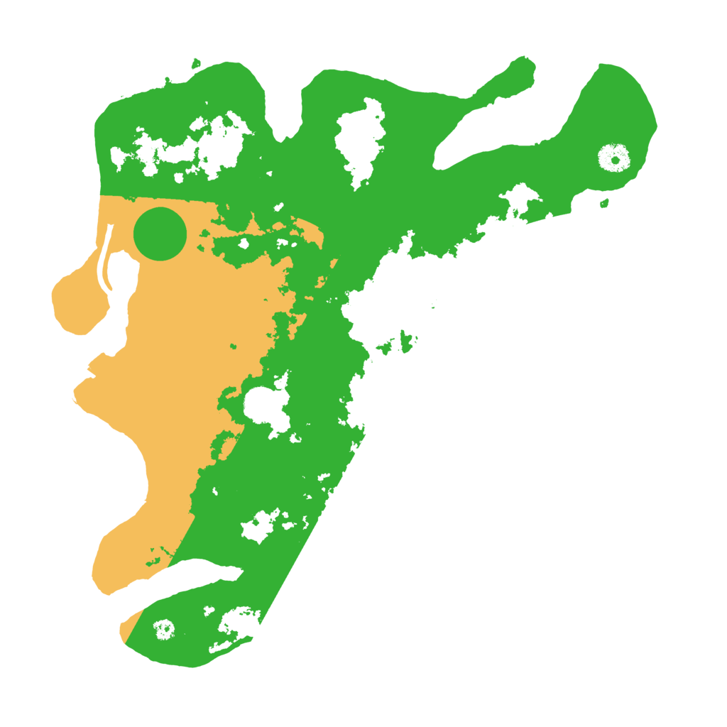 Biome Rust Map: Procedural Map, Size: 3600, Seed: 78