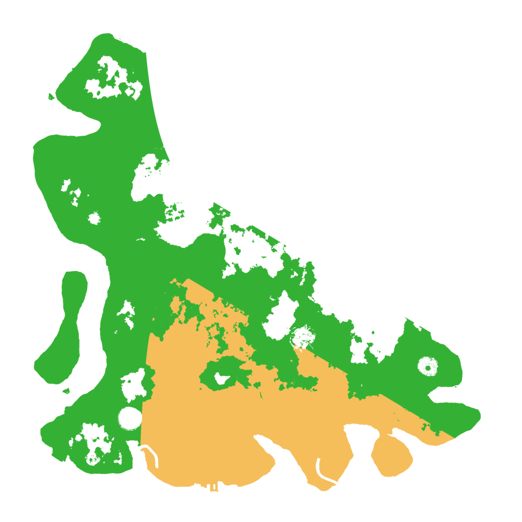 Biome Rust Map: Procedural Map, Size: 4000, Seed: 2463612