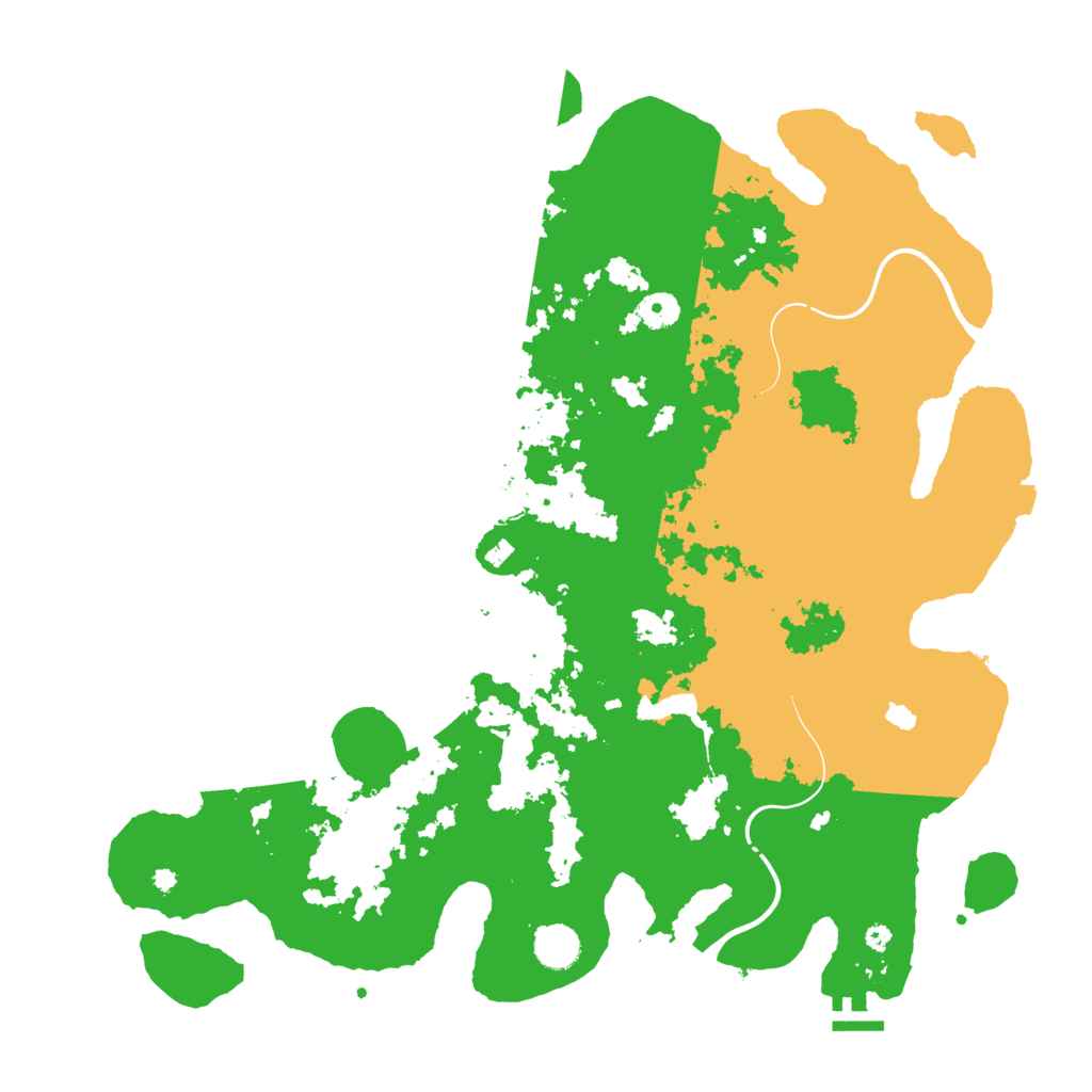 Biome Rust Map: Procedural Map, Size: 4250, Seed: 30587