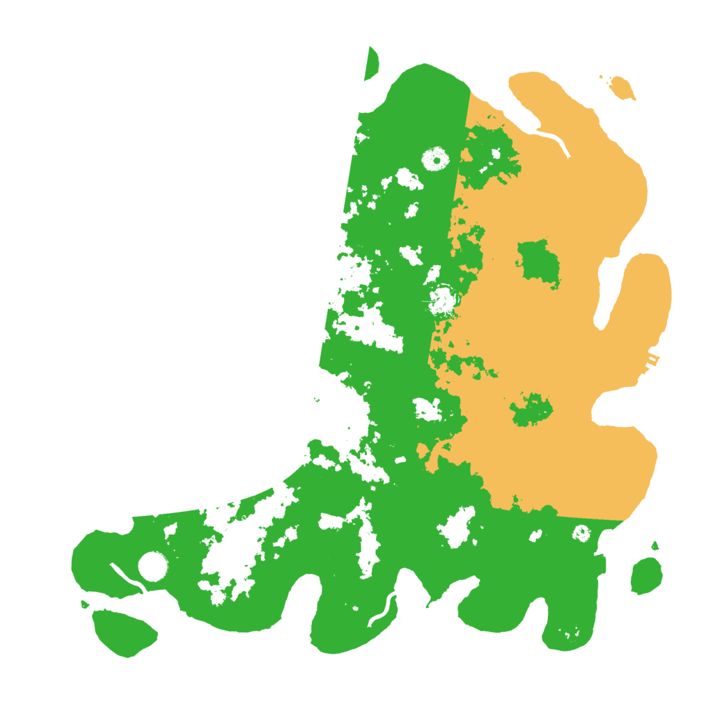 Biome Rust Map: Procedural Map, Size: 4250, Seed: 30587