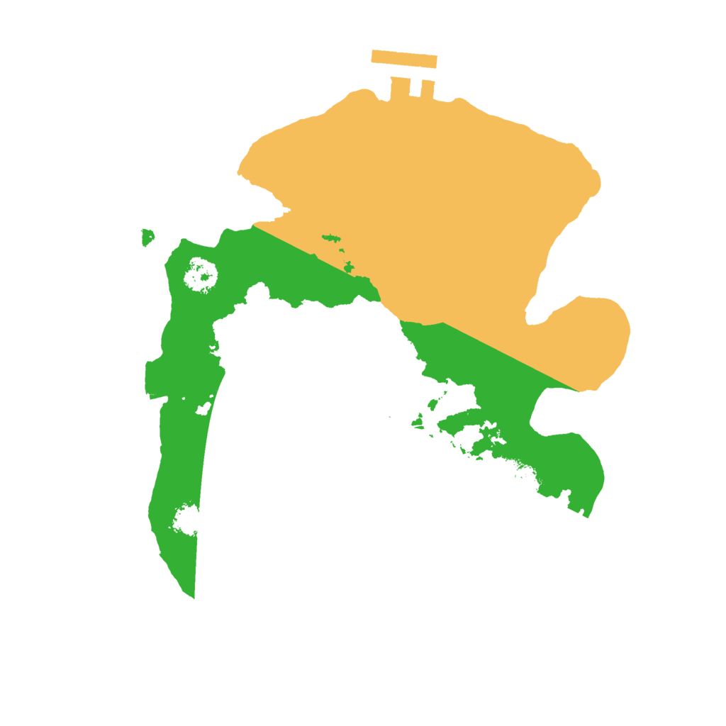 Biome Rust Map: Procedural Map, Size: 2241, Seed: 619513633