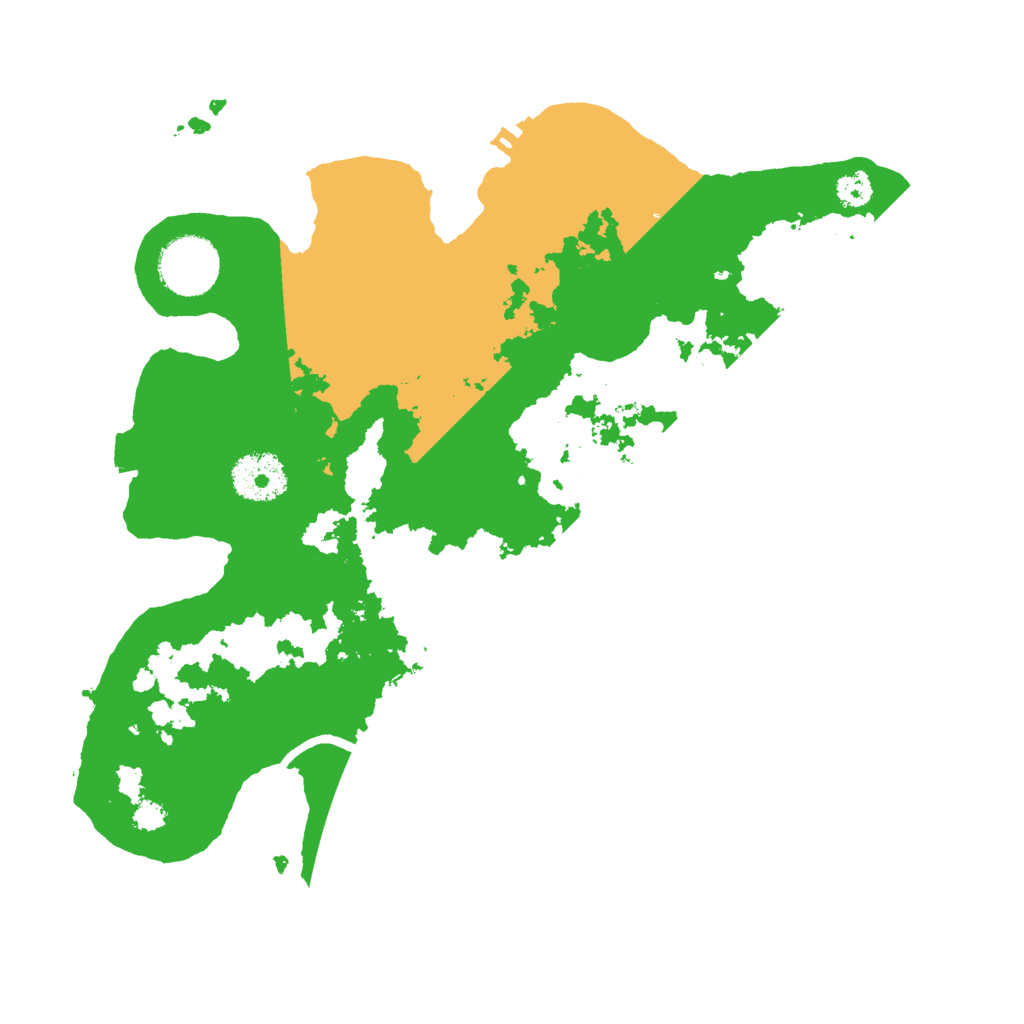 Biome Rust Map: Procedural Map, Size: 3000, Seed: 698891186