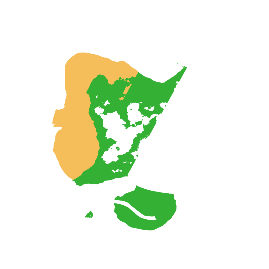 Biome Rust Map: Procedural Map, Size: 1800, Seed: 570867102