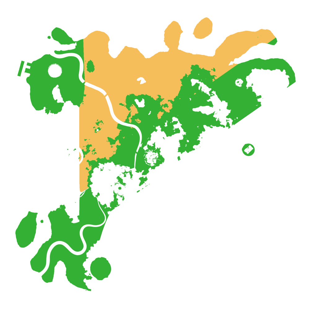 Biome Rust Map: Procedural Map, Size: 4096, Seed: 65879841