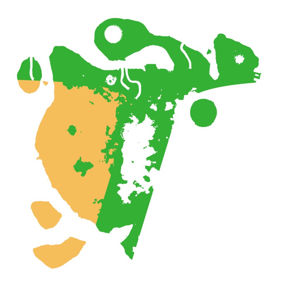 Biome Rust Map: Procedural Map, Size: 3000, Seed: 6901254