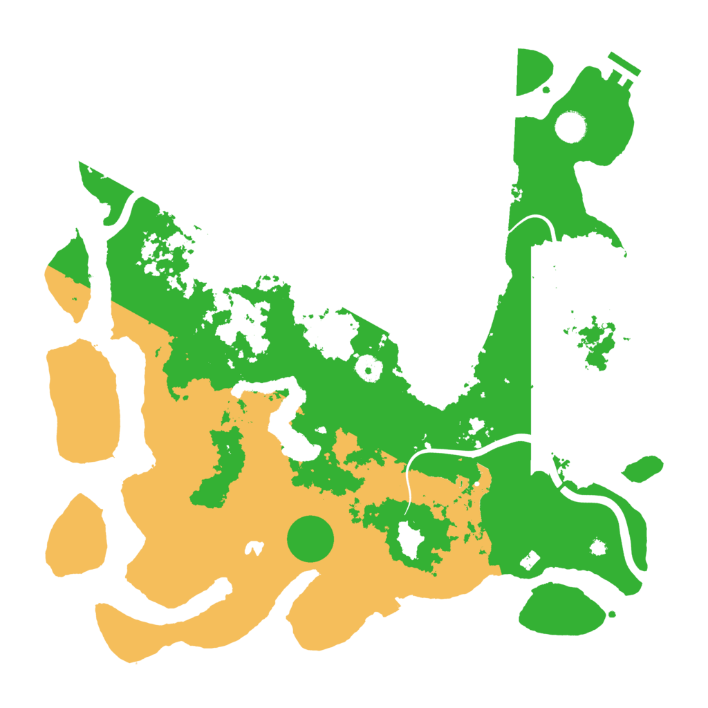 Biome Rust Map: Procedural Map, Size: 4000, Seed: 1100421742