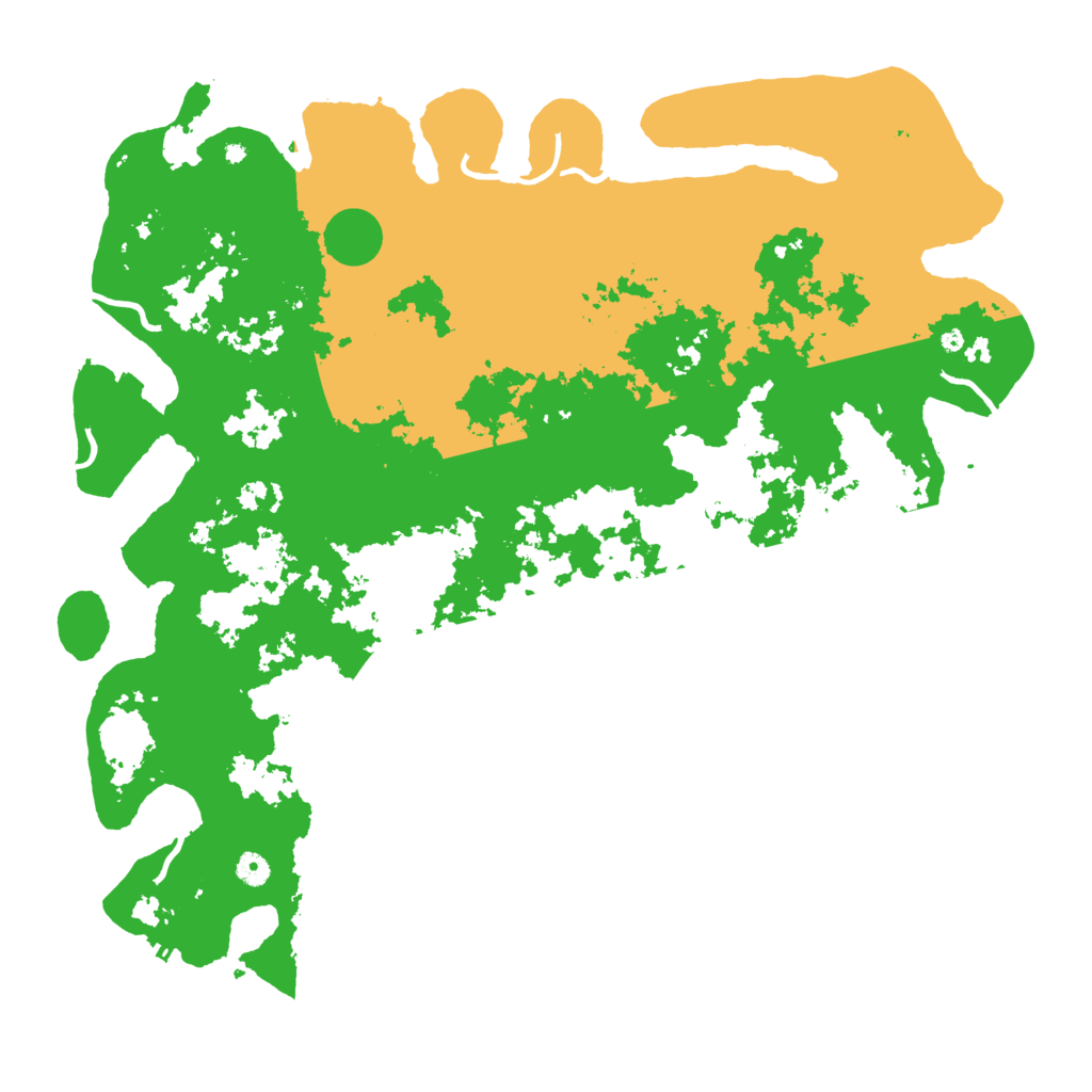 Biome Rust Map: Procedural Map, Size: 5000, Seed: 287222316